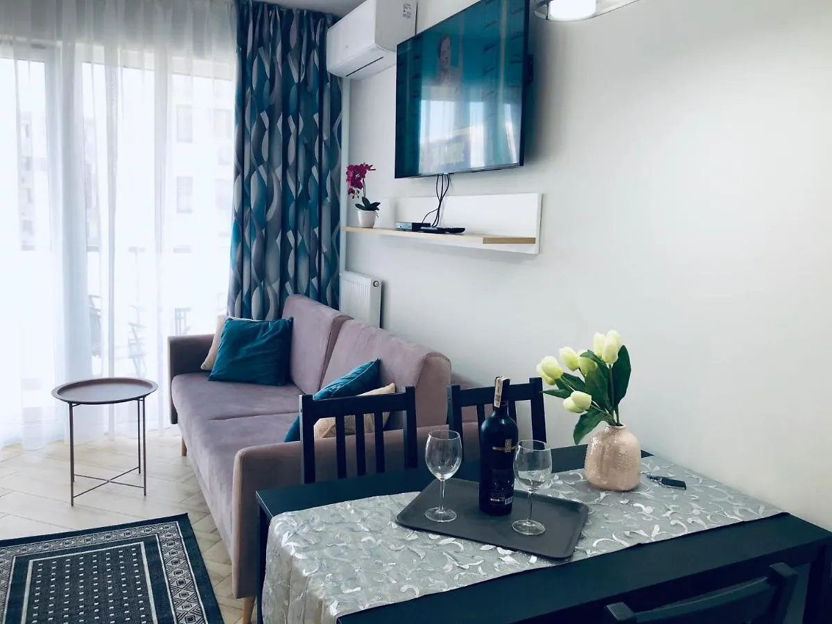 Apartament Superior Lawendowy z Tarasem Kołobrzeg Polska