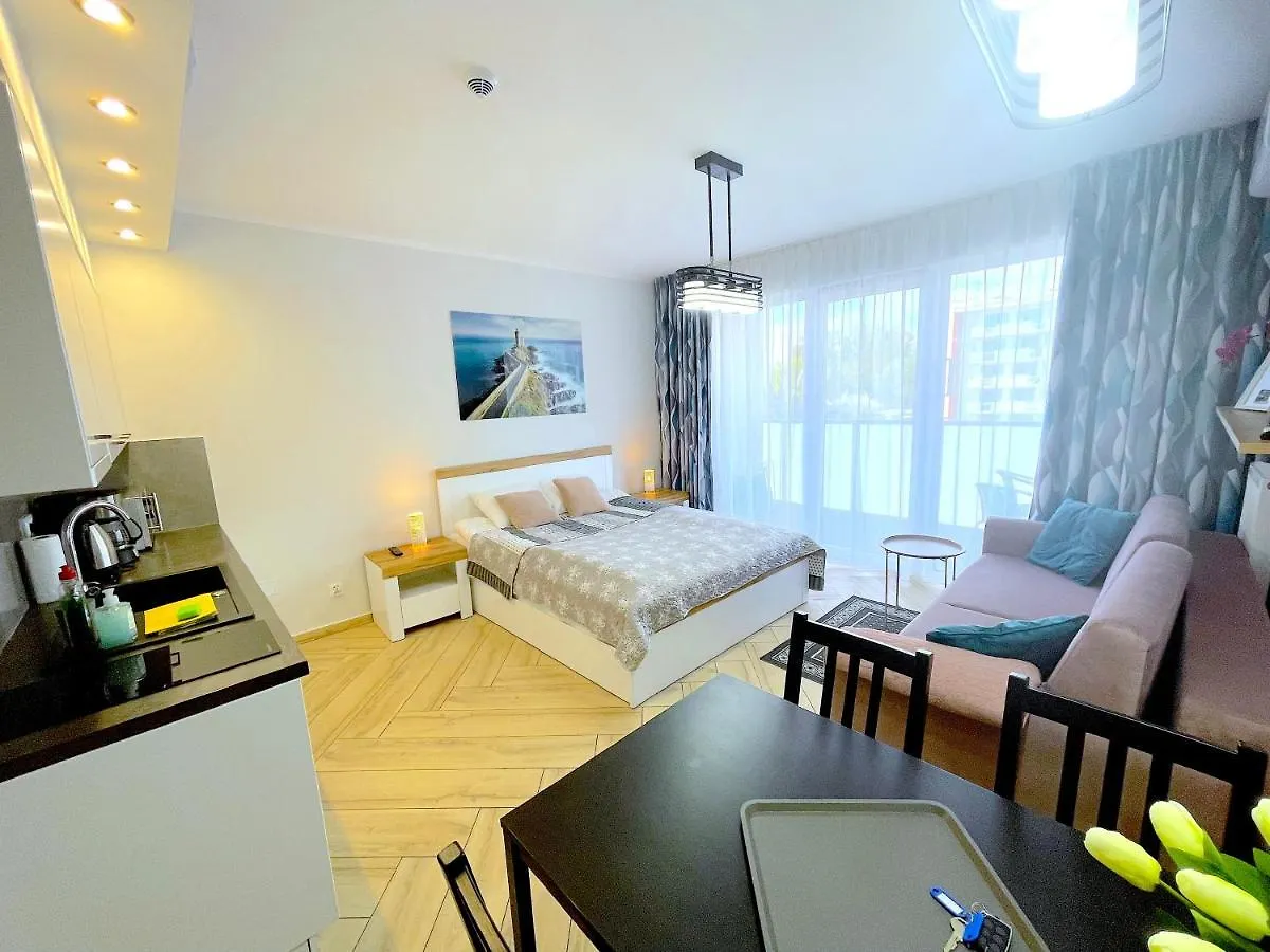 Apartament Superior Lawendowy z Tarasem Kołobrzeg